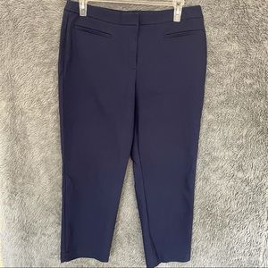 Chico Blue straight leg ankle pant-Sz3 XL 16/18